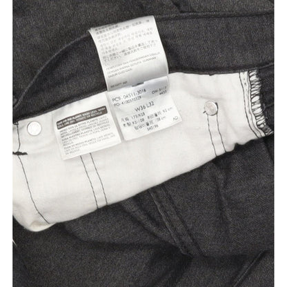 Levi's 511 Men Charcoal Straight Slim Stretch Jeans W37 L31