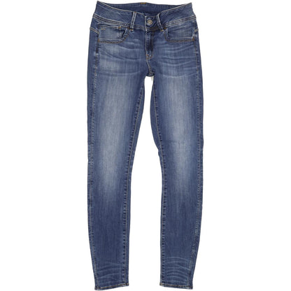G-Star Lynn Women Blue Skinny Slim Stretch Jeans W29 L32