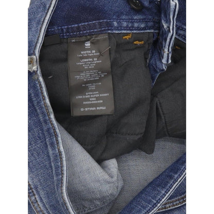 G-Star Lynn Women Blue Skinny Slim Stretch Jeans W29 L32