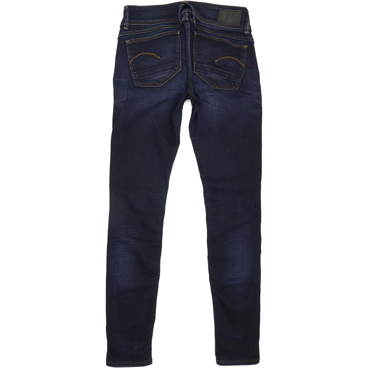 G-Star Lynn Women Blue Skinny Slim Stretch Jeans W27 L31