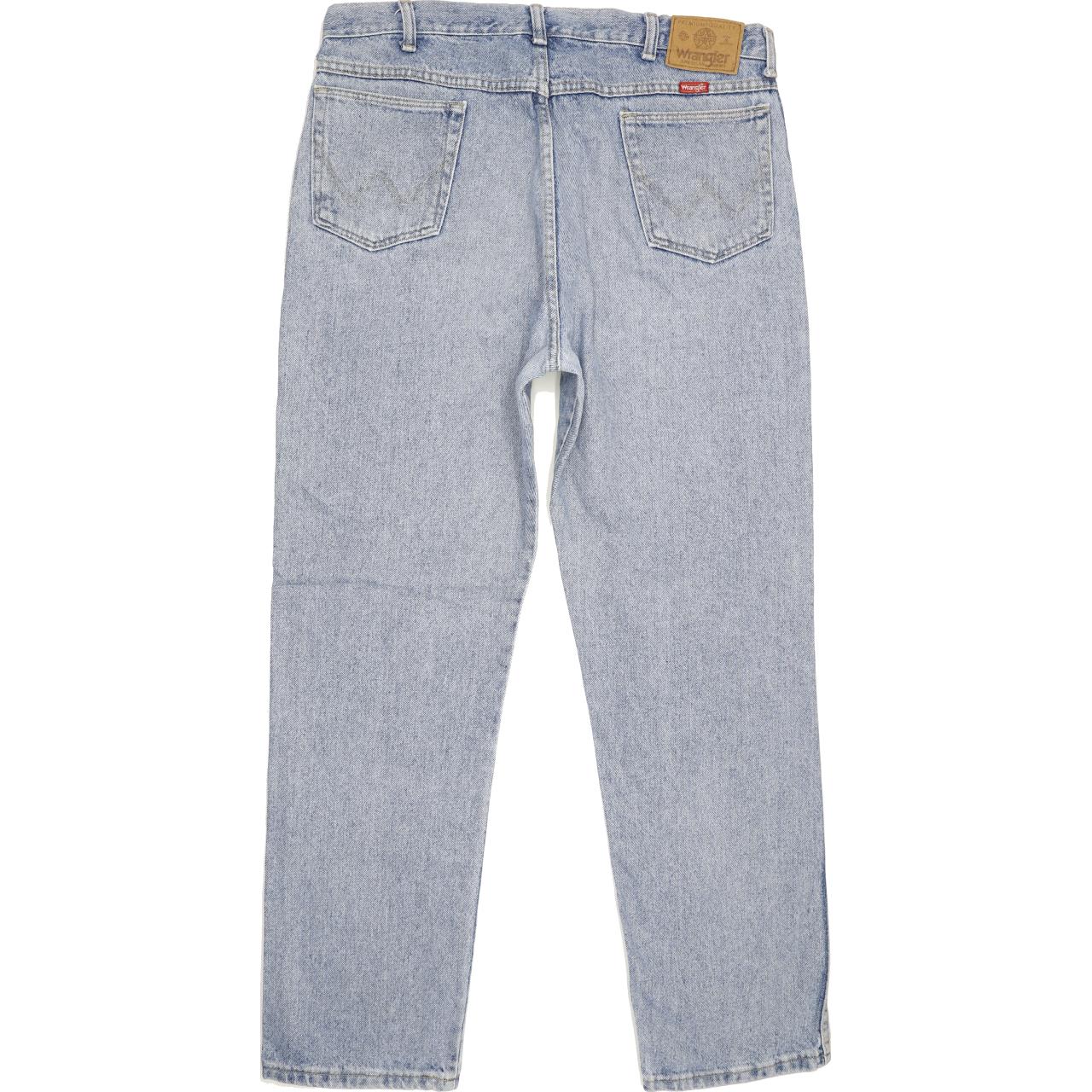 Wrangler American Hero Men Blue Straight Regular Jeans W36 L31