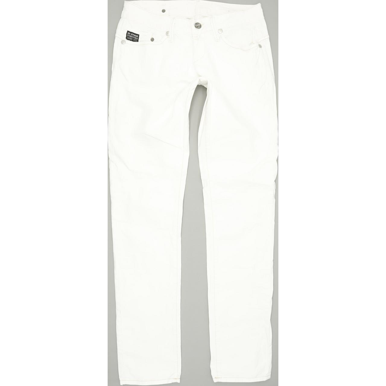 G-Star Midge Women White Skinny Slim Stretch Jeans W29 L32