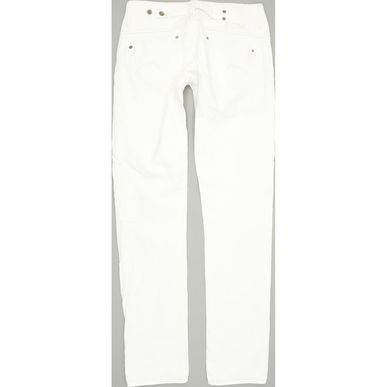 G-Star Midge Women White Skinny Slim Stretch Jeans W29 L32