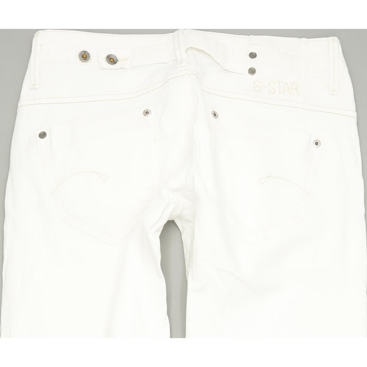 G-Star Midge Women White Skinny Slim Stretch Jeans W29 L32