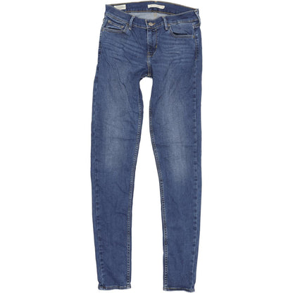 Levi's 710 Super Women Blue Skinny Slim Stretch Jeans W29 L32