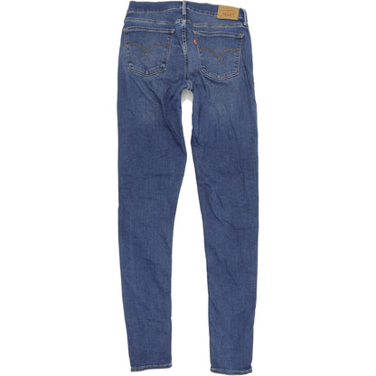 Levi's 710 Super Women Blue Skinny Slim Stretch Jeans W29 L32