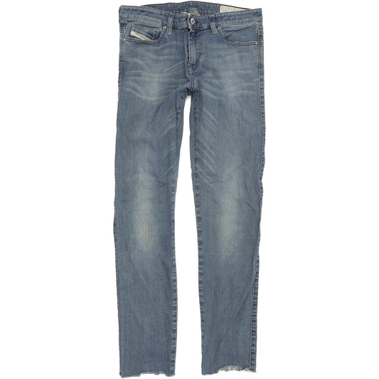 Diesel Skinzee 0662C Women Blue Skinny Slim Stretch Jeans W28 L28