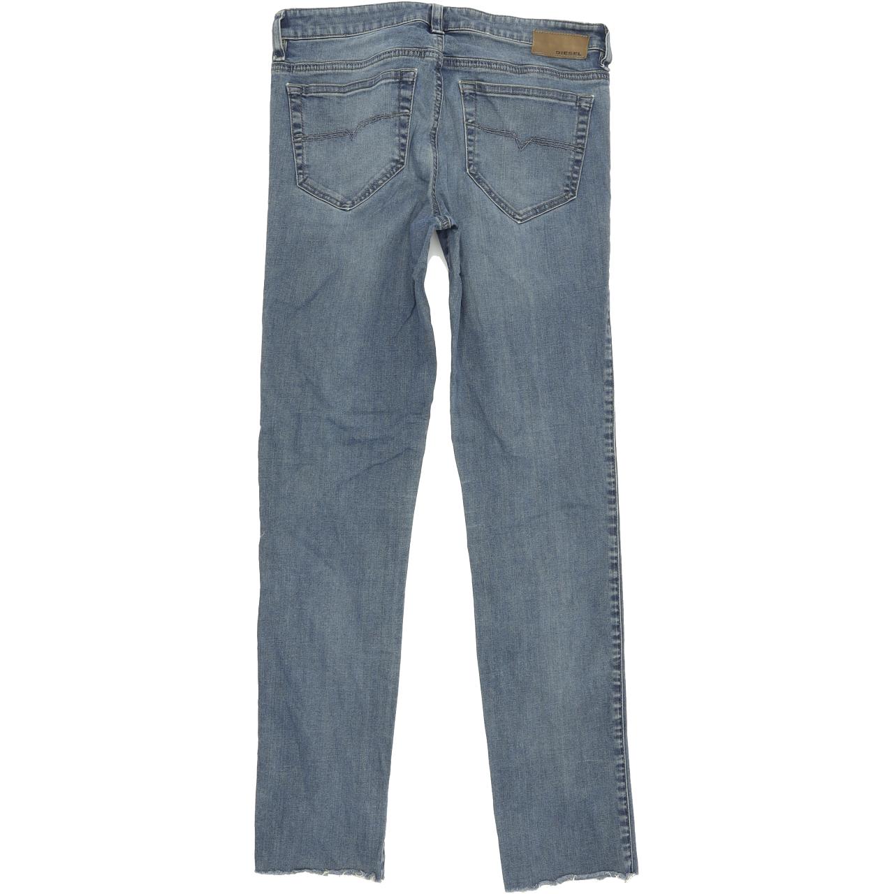 Diesel Skinzee 0662C Women Blue Skinny Slim Stretch Jeans W28 L28