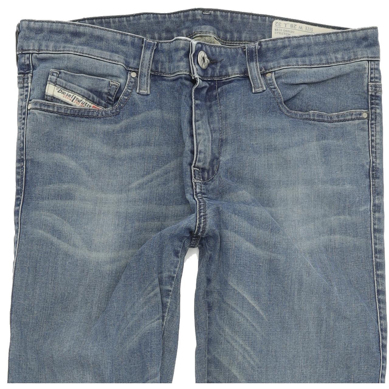 Diesel Skinzee 0662C Women Blue Skinny Slim Stretch Jeans W28 L28