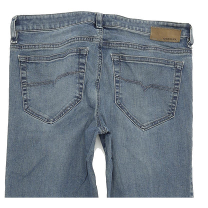 Diesel Skinzee 0662C Women Blue Skinny Slim Stretch Jeans W28 L28