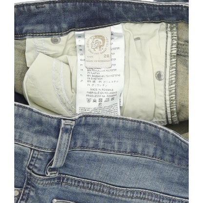 Diesel Skinzee 0662C Women Blue Skinny Slim Stretch Jeans W28 L28