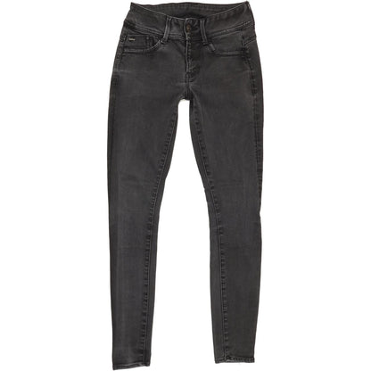 G-Star Lynn Women Charcoal Skinny Slim Stretch Jeans W27 L29