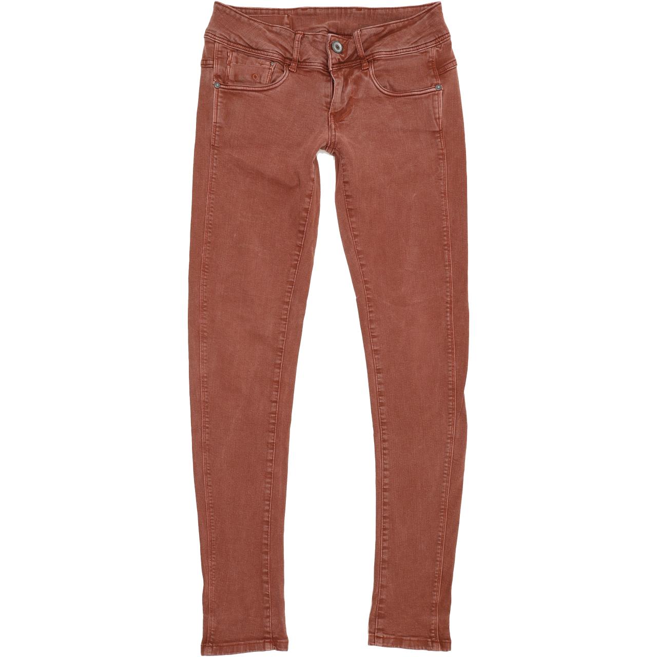 G-Star Burgundy Midge Cody Women Skinny Slim Stretch Jeans W27 L31