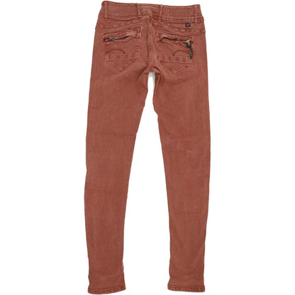 G-Star Burgundy Midge Cody Women Skinny Slim Stretch Jeans W27 L31