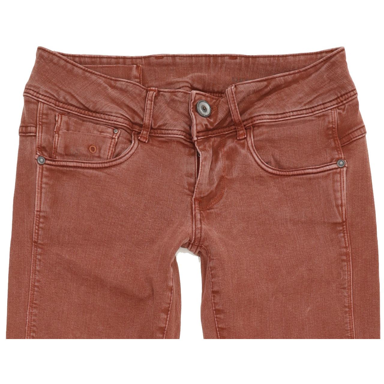 G-Star Burgundy Midge Cody Women Skinny Slim Stretch Jeans W27 L31