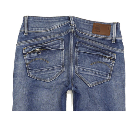 G-Star Midge Cody Women Blue Skinny Slim Stretch Jeans W27 L30