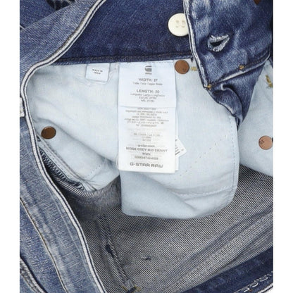 G-Star Midge Cody Women Blue Skinny Slim Stretch Jeans W27 L30