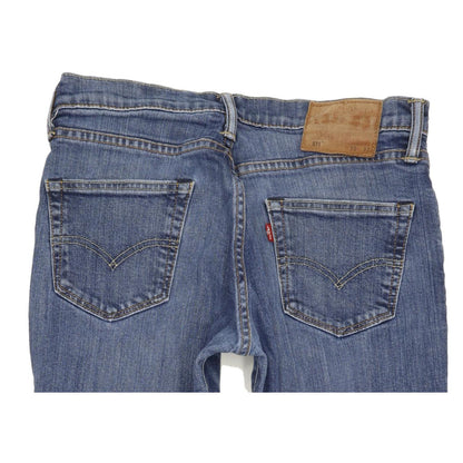 Levi's 511 Men Blue Straight Slim Jeans W30 L31