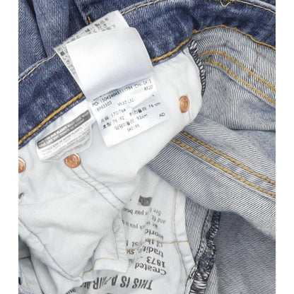 Levi's 511 Men Blue Straight Slim Jeans W30 L31