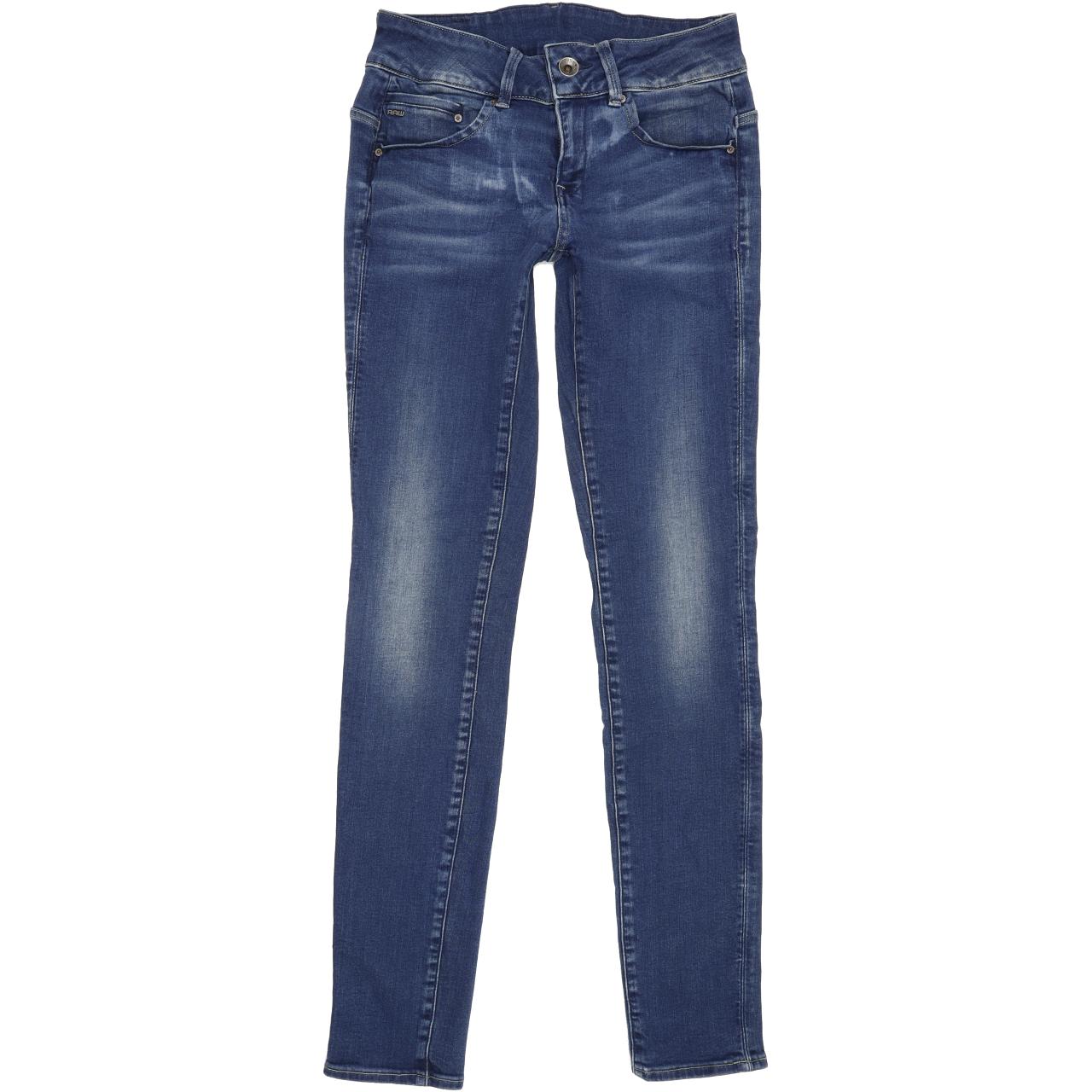 G-Star Midge Cody Women Blue Skinny Slim Stretch Jeans W27 L32