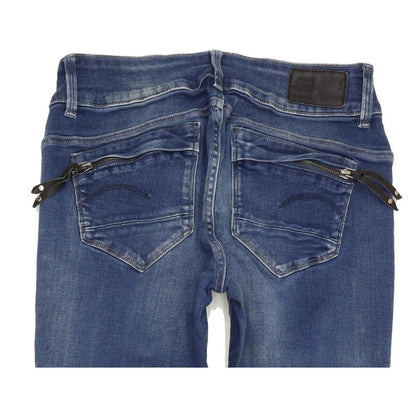 G-Star Midge Cody Women Blue Skinny Slim Stretch Jeans W27 L32