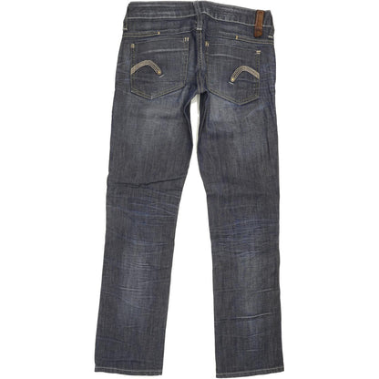 G-Star Reese Women Blue Straight Slim Stretch Jeans W27 L30