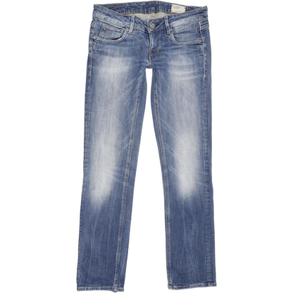 G-Star 3301 Women Blue Straight Slim Jeans W28 L31