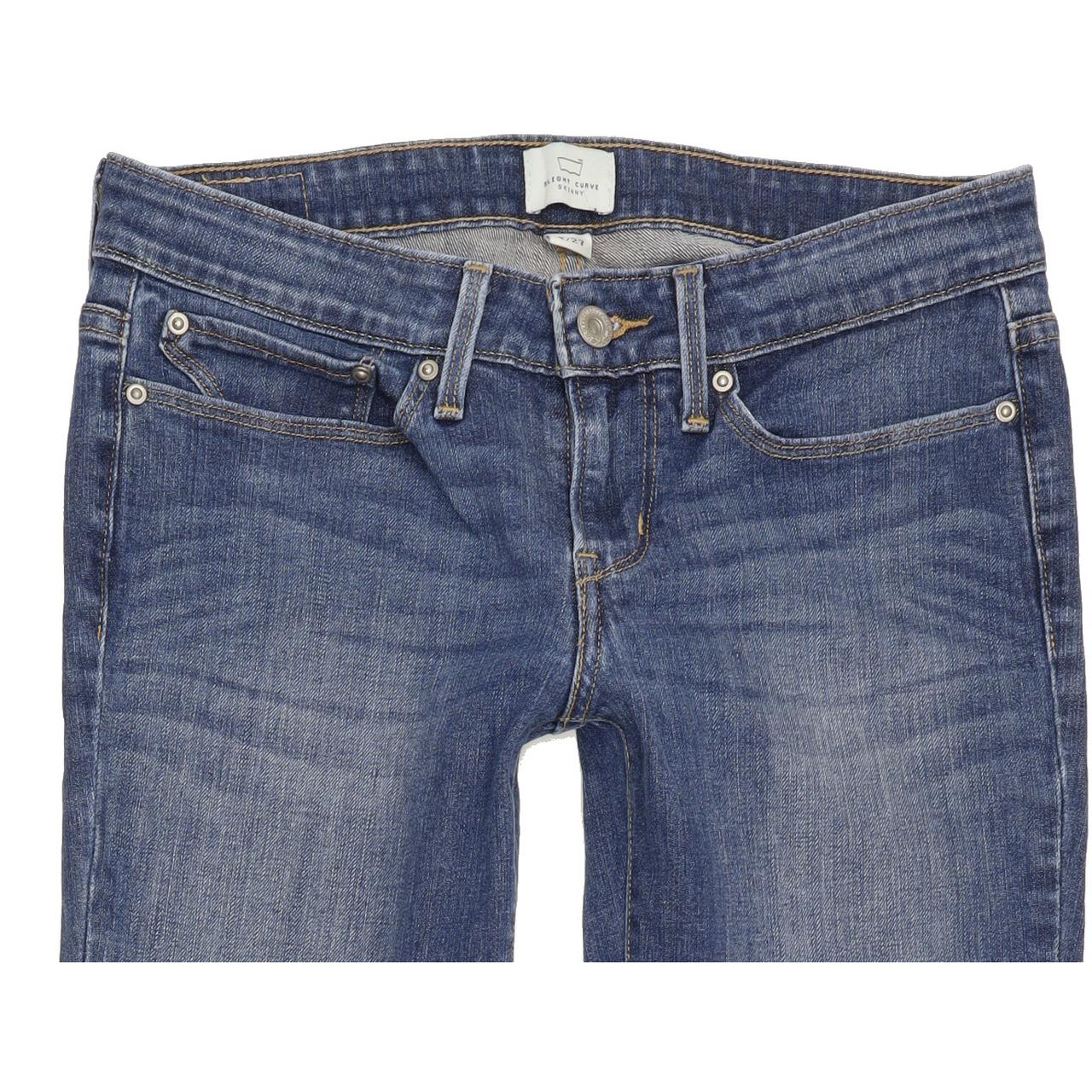 Levi's Slight Curve Women Blue Skinny Slim Stretch Jeans W27 L30