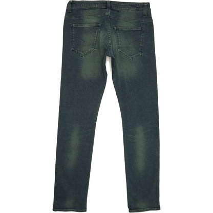 G-Star Dexter Men Green Straight Slim Stretch Jeans W33 L33