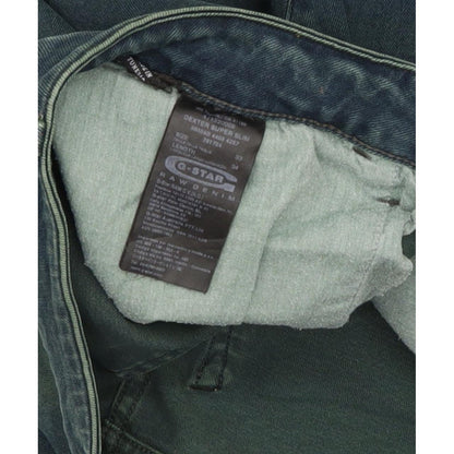 G-Star Dexter Men Green Straight Slim Stretch Jeans W33 L33