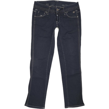 G-Star Heller Women Blue Straight Slim Stretch Jeans W29 L29