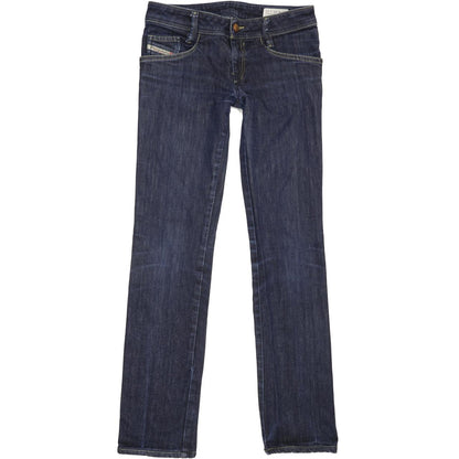 Diesel Newz 008WZ Men Blue Straight Slim Stretch Jeans W26 L30