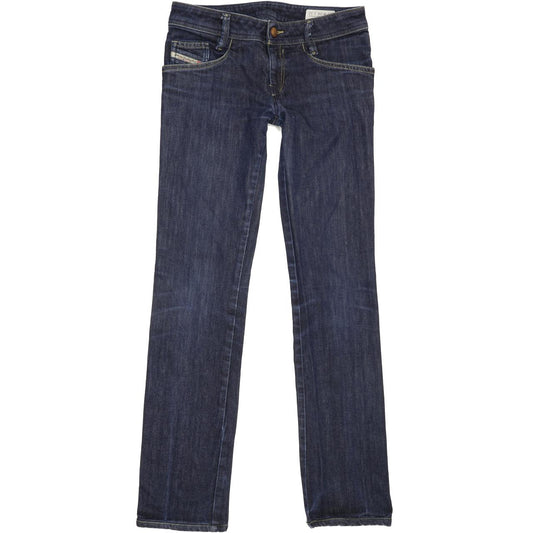 Diesel Newz 008WZ Men Blue Straight Slim Stretch Jeans W26 L30