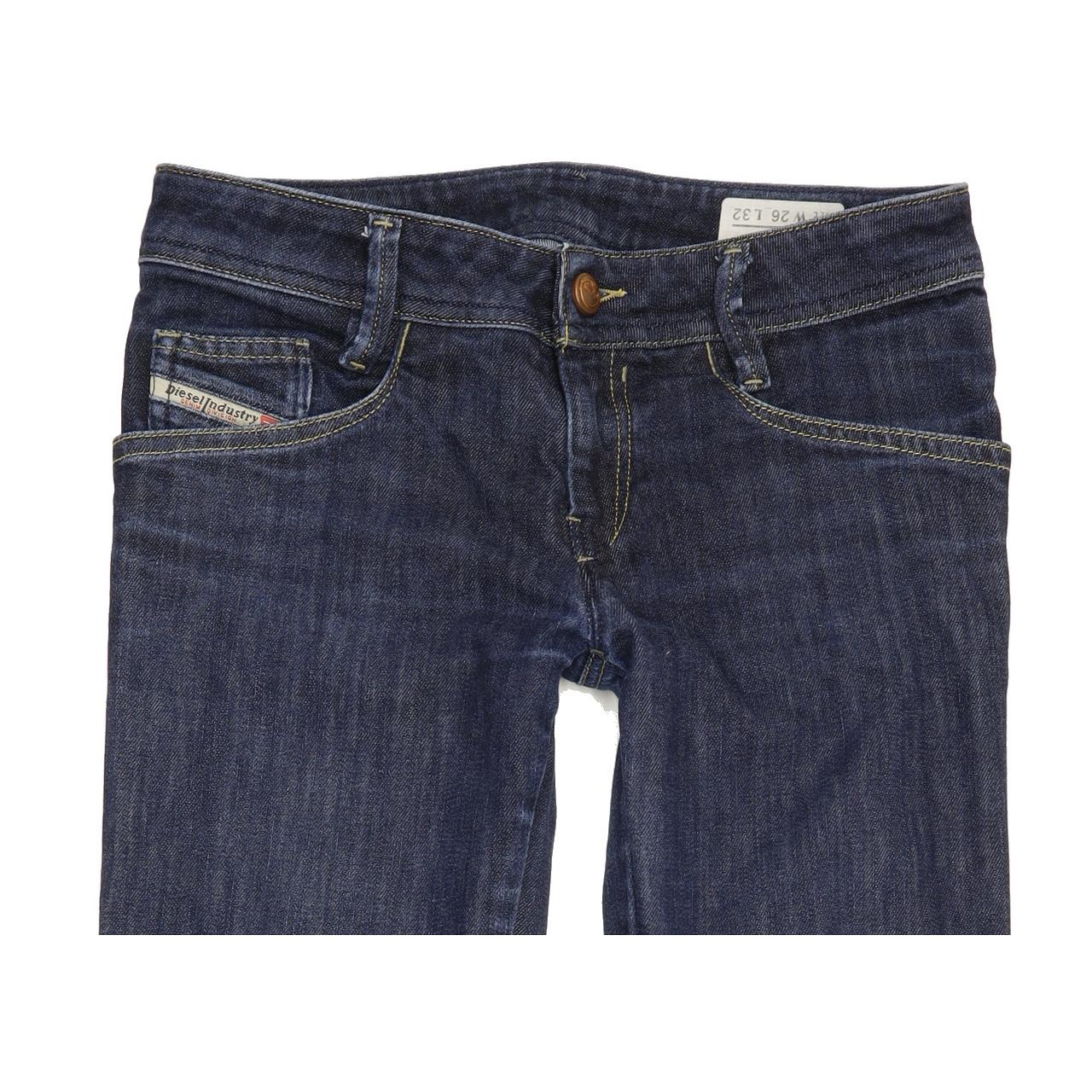 Diesel Newz 008WZ Men Blue Straight Slim Stretch Jeans W26 L30