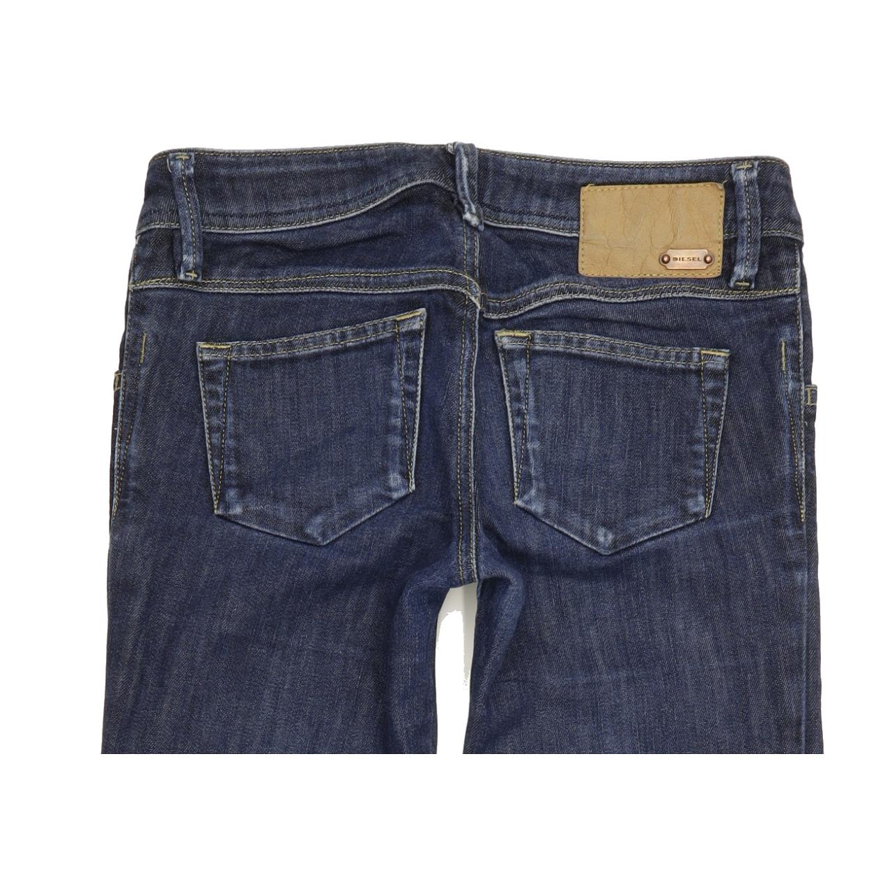 Diesel Newz 008WZ Men Blue Straight Slim Stretch Jeans W26 L30