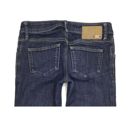 Diesel Newz 008WZ Men Blue Straight Slim Stretch Jeans W26 L30