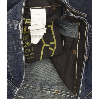 G-Star Elwood Heritage Women Blue Straight Regular Jeans W27 L32