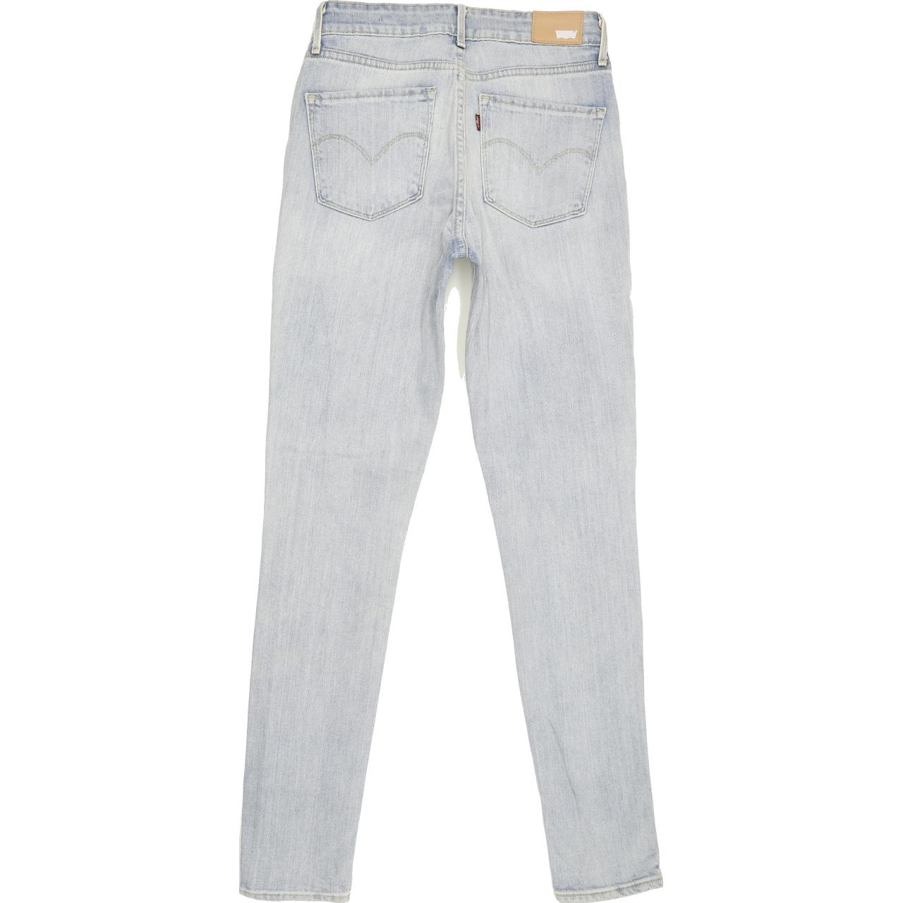 Levi's High Rise Women Blue Skinny Stretch Jeans W27 L31