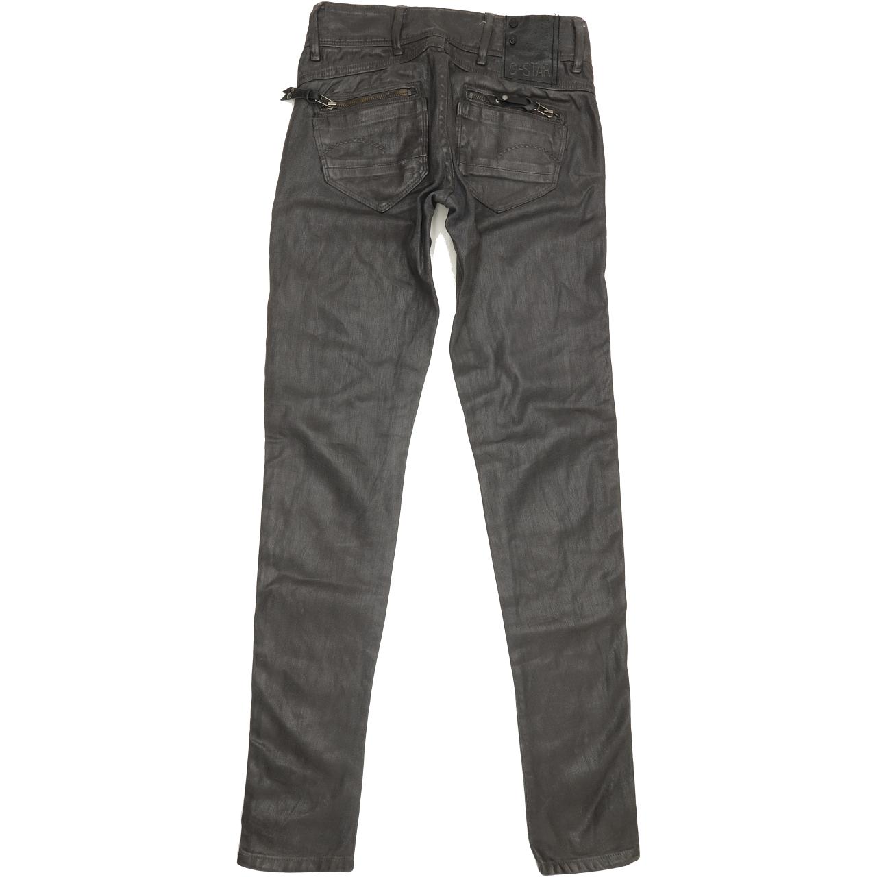 G-Star Fender Women Grey Skinny Slim Stretch Jeans W25 L33