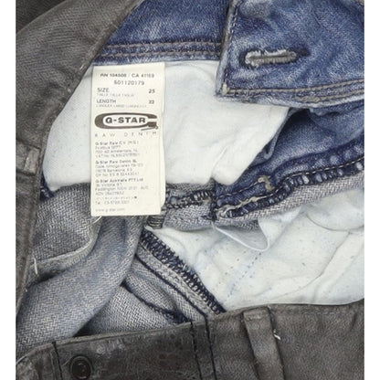 G-Star Fender Women Grey Skinny Slim Stretch Jeans W25 L33