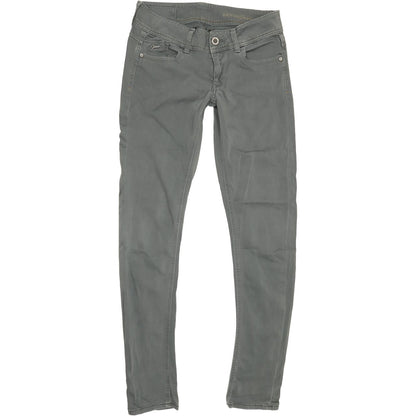 G-Star Men Grey Straight Slim Jeans W28 L32