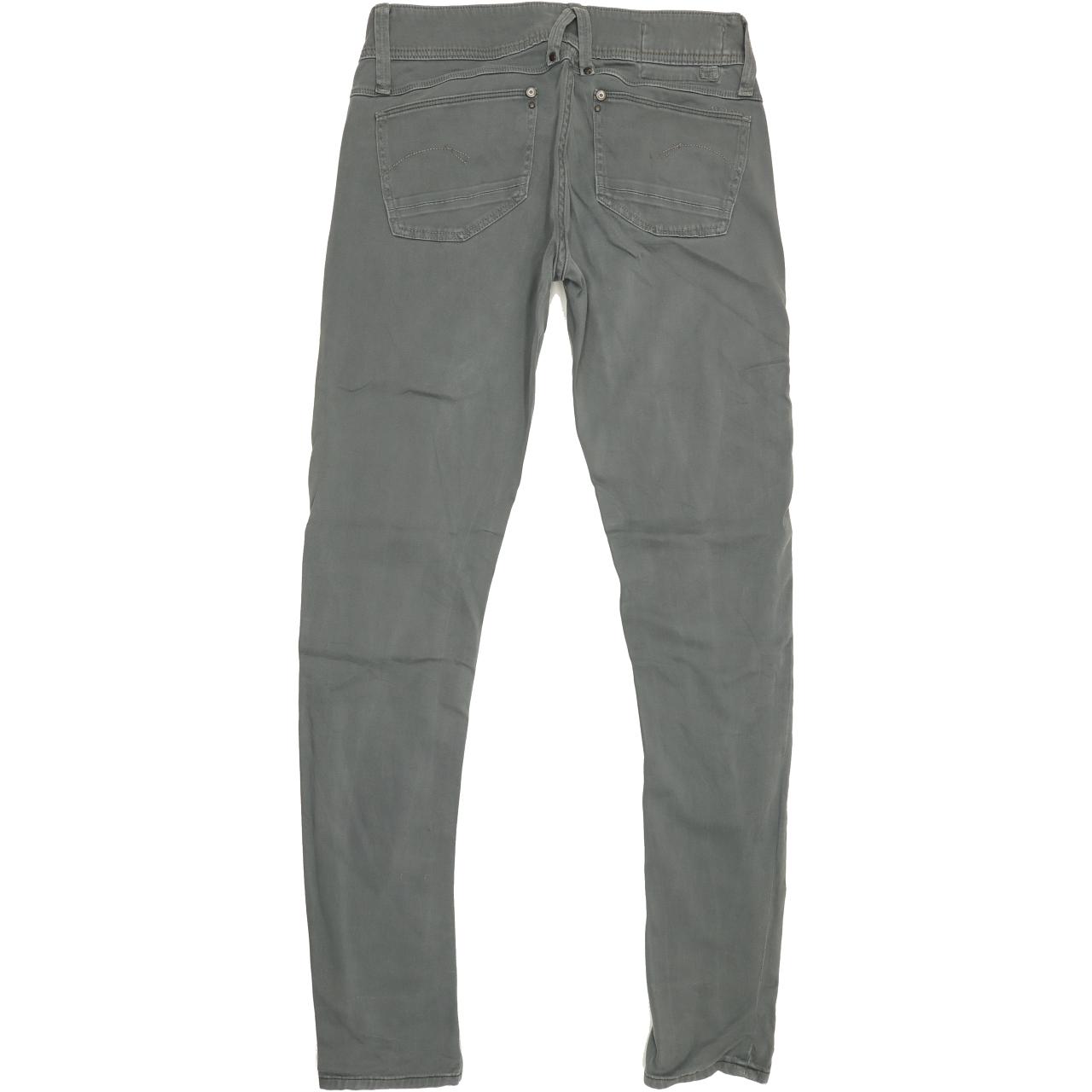 G-Star Men Grey Straight Slim Jeans W28 L32