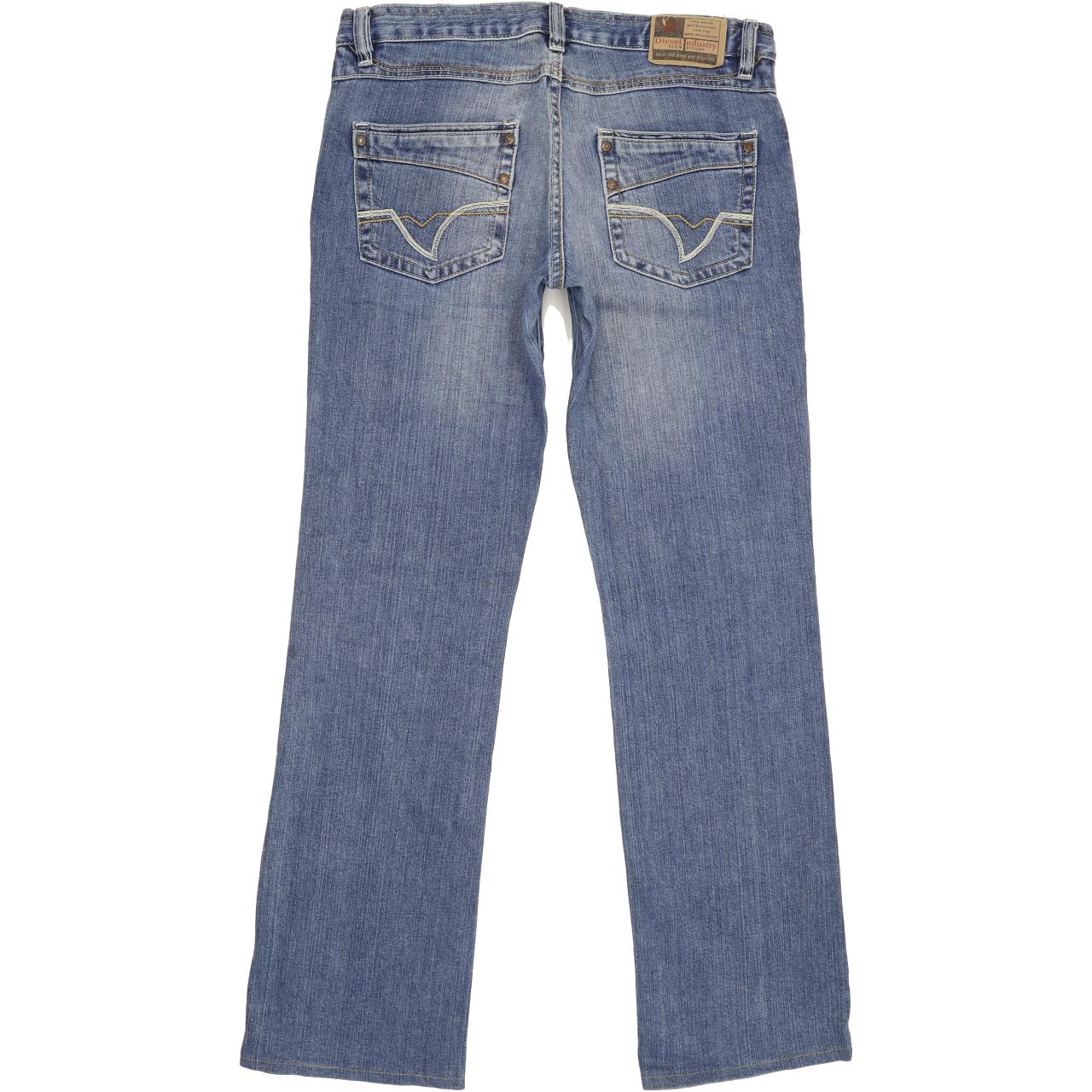 Diesel Kulter Women Blue Bootcut Slim Jeans W30 L30