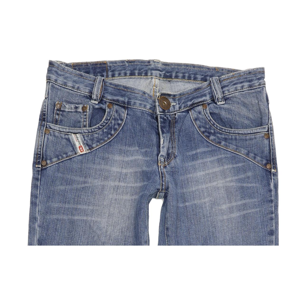 Diesel Kulter Women Blue Bootcut Slim Jeans W30 L30