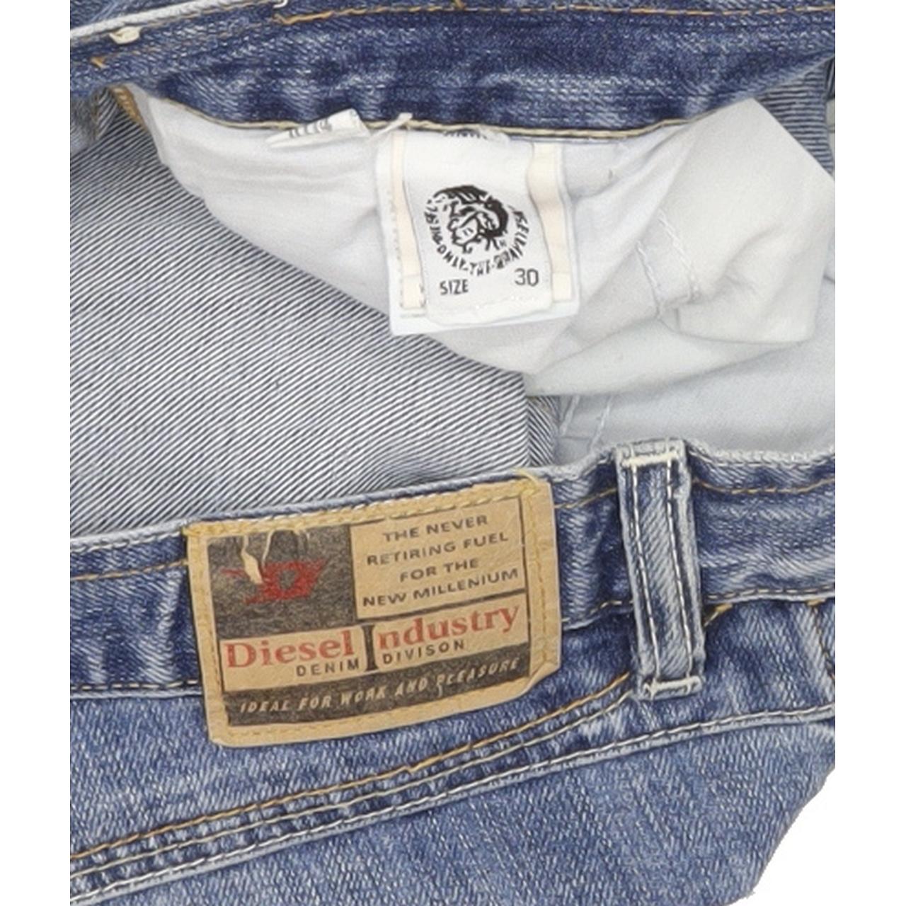 Diesel Kulter Women Blue Bootcut Slim Jeans W30 L30