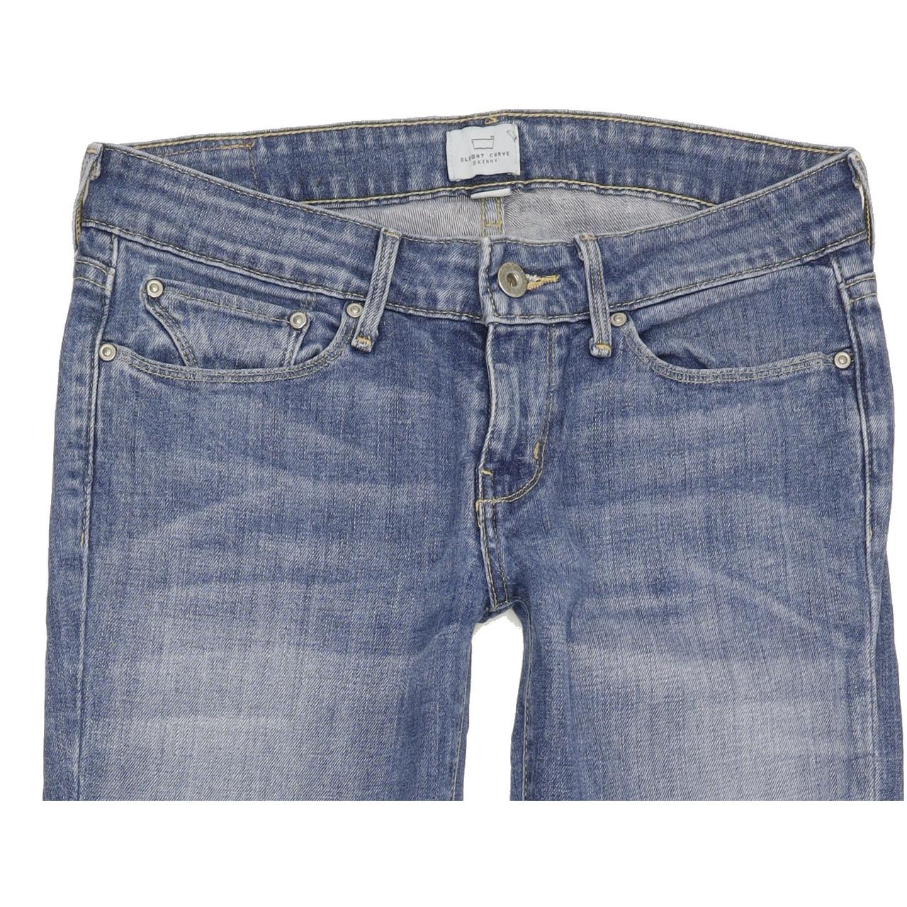 Levi's Slight Curve Women Blue Skinny Slim Jeans W27 L31