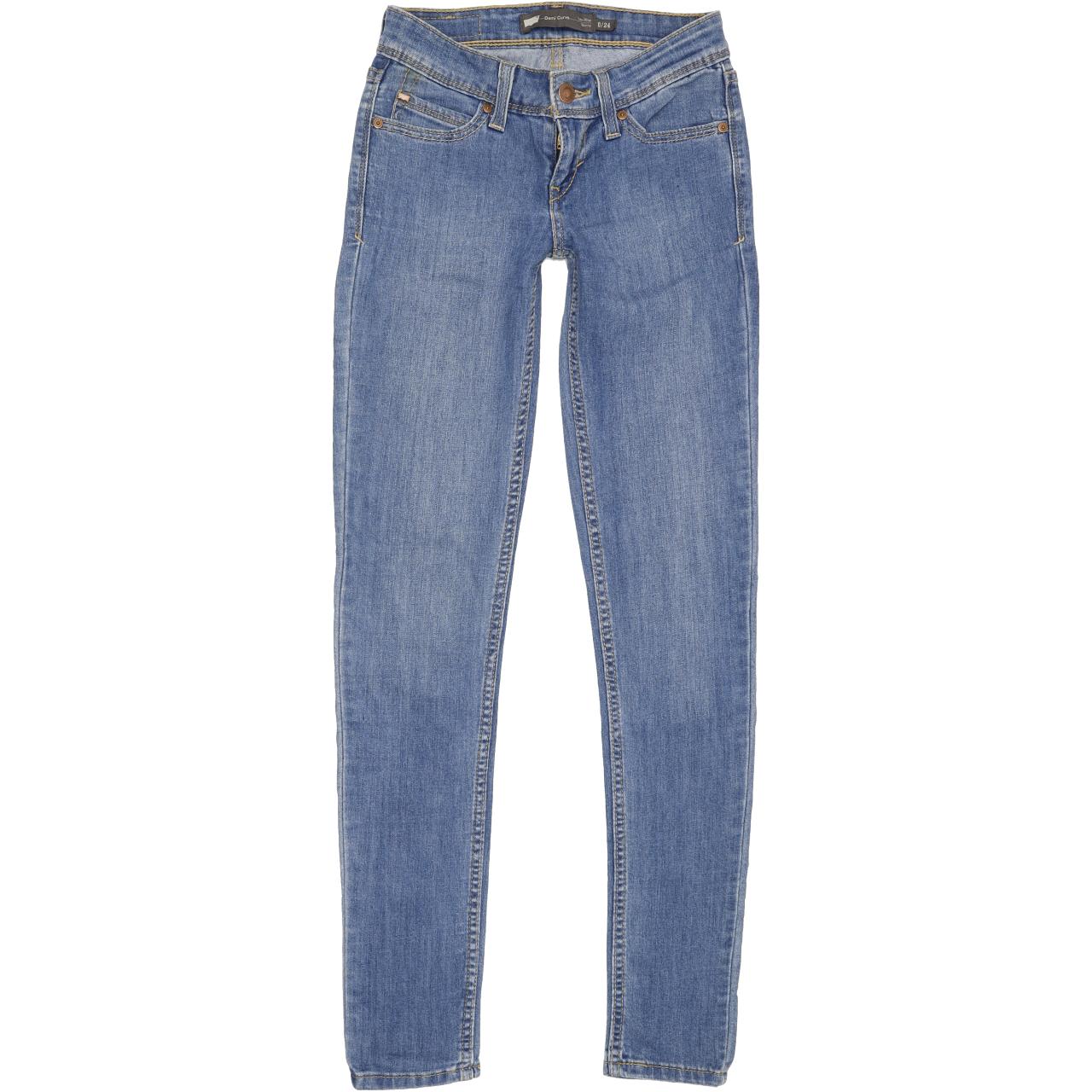 Levi's Demi Curve Women Blue Skinny Slim Jeans W24 L31