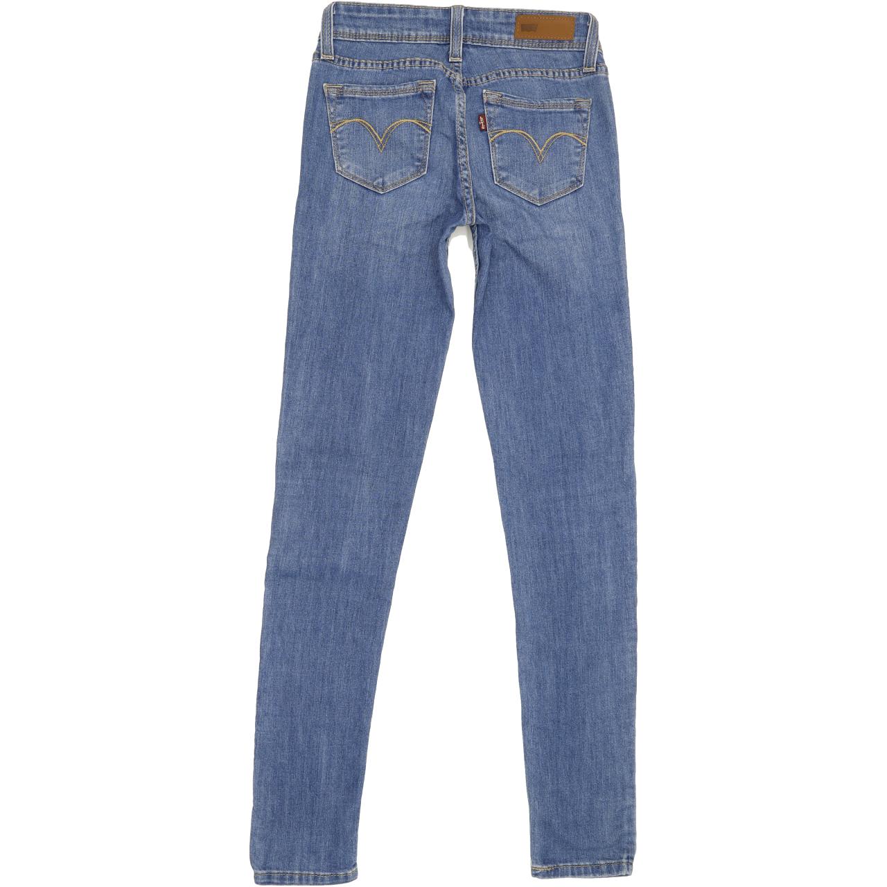 Levi's Demi Curve Women Blue Skinny Slim Jeans W24 L31