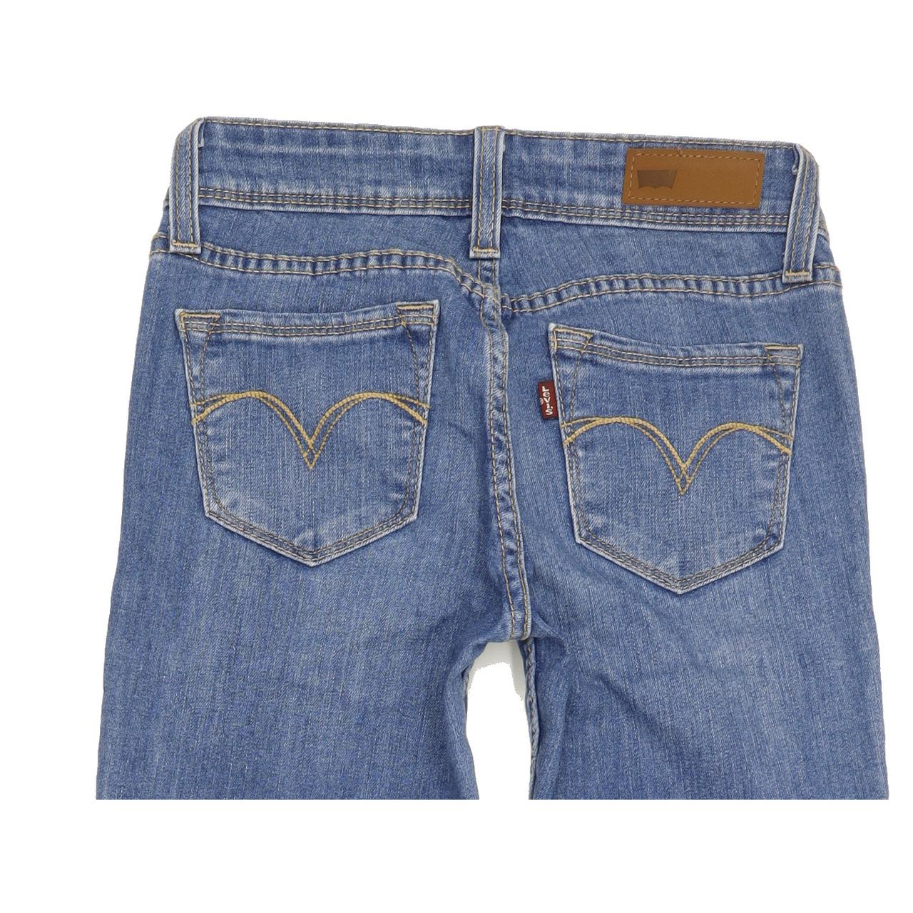Levi's Demi Curve Women Blue Skinny Slim Jeans W24 L31