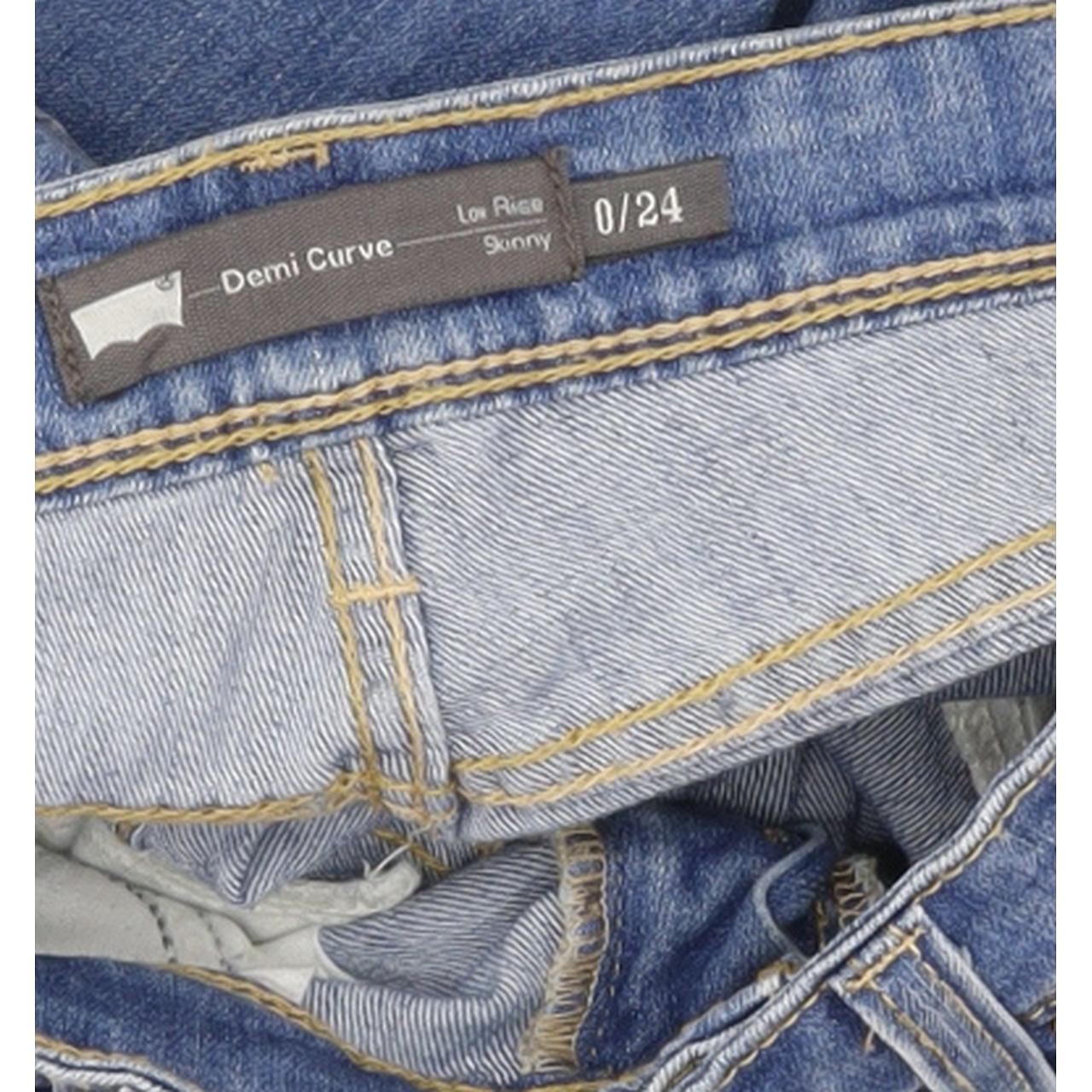 Levi's Demi Curve Women Blue Skinny Slim Jeans W24 L31